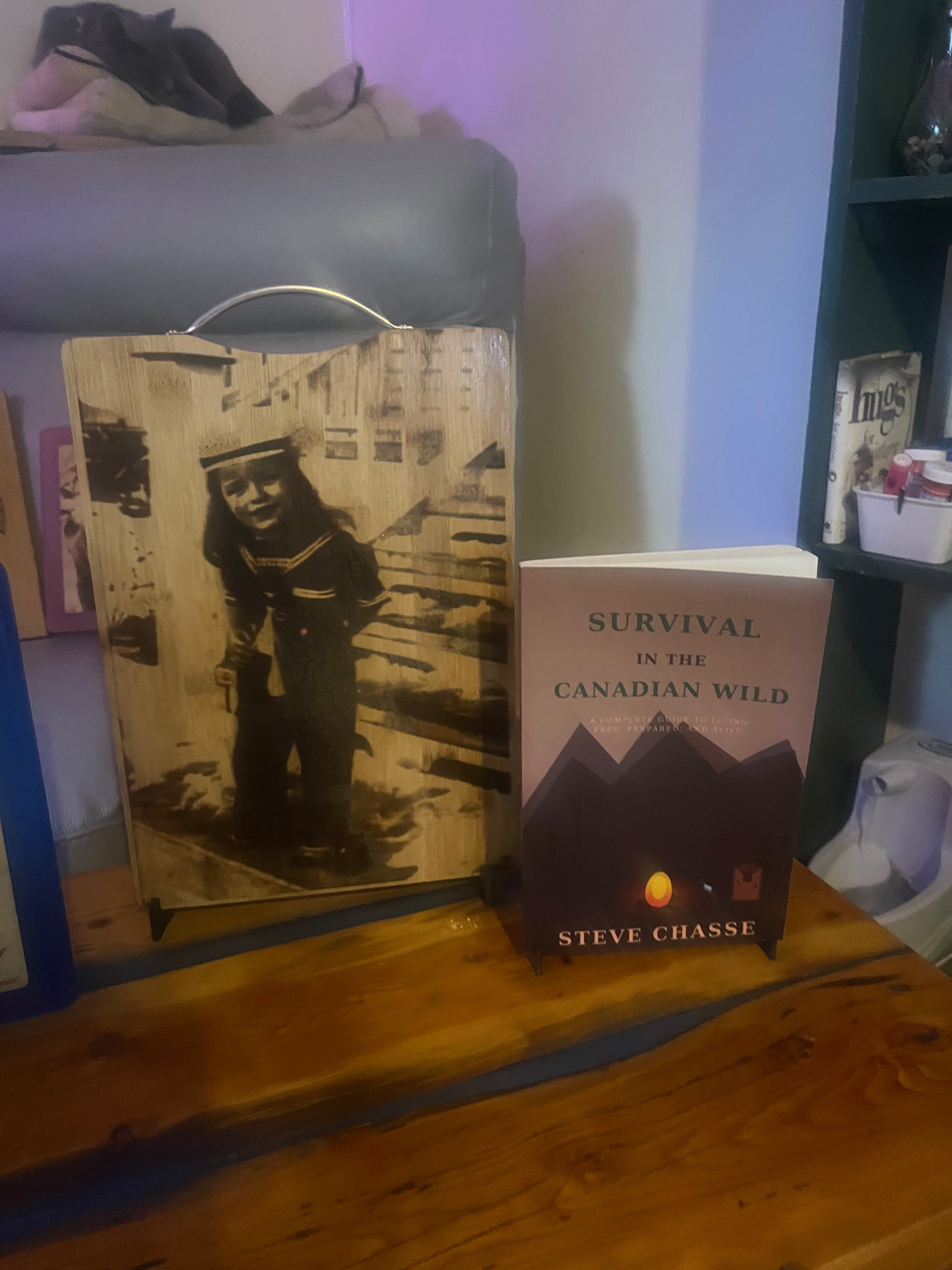 laser engrave photograph 24 x 34