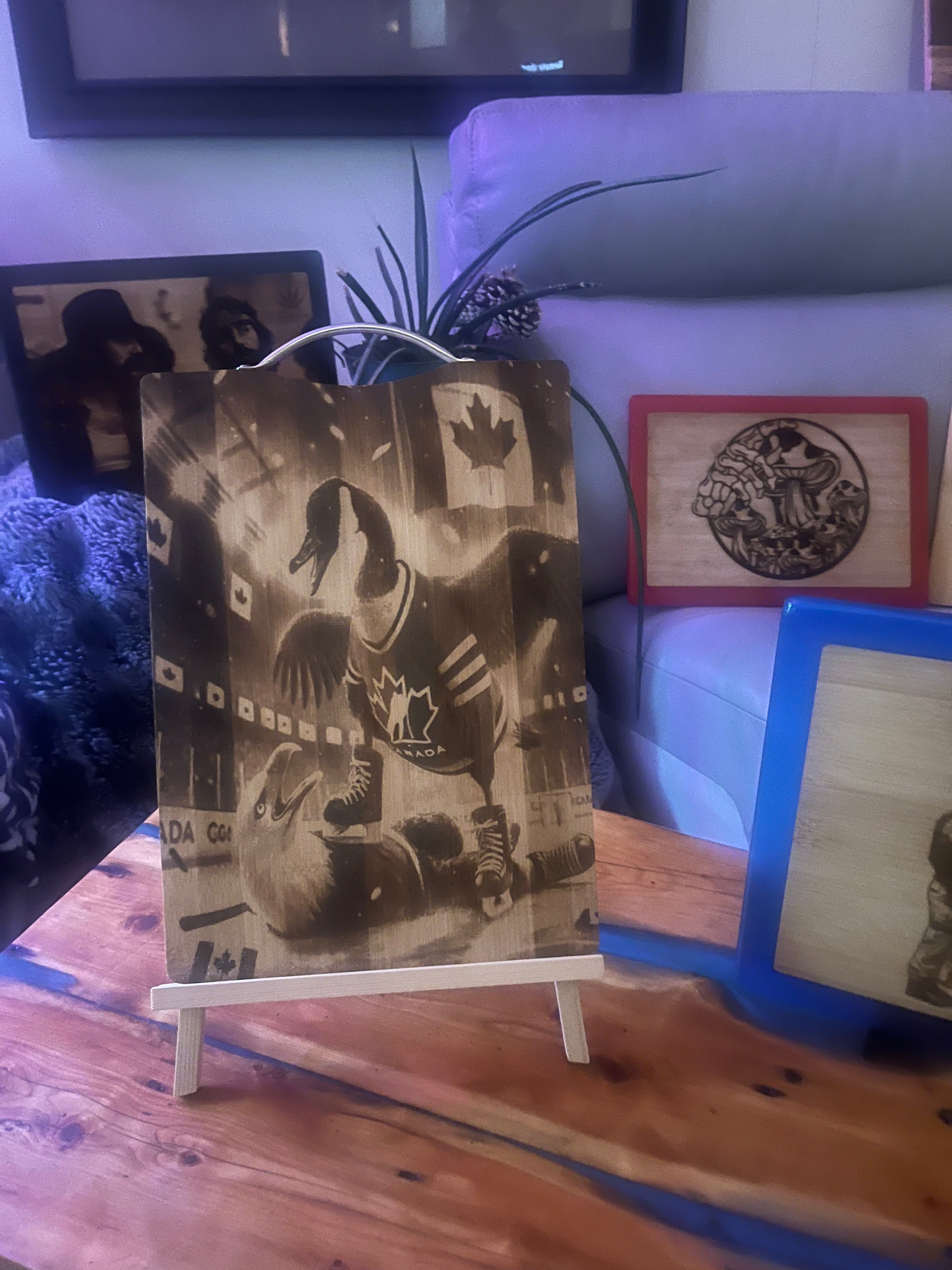 Decorative bamboo Board – Package 2 board 20 x30 / 24 x 34 cm