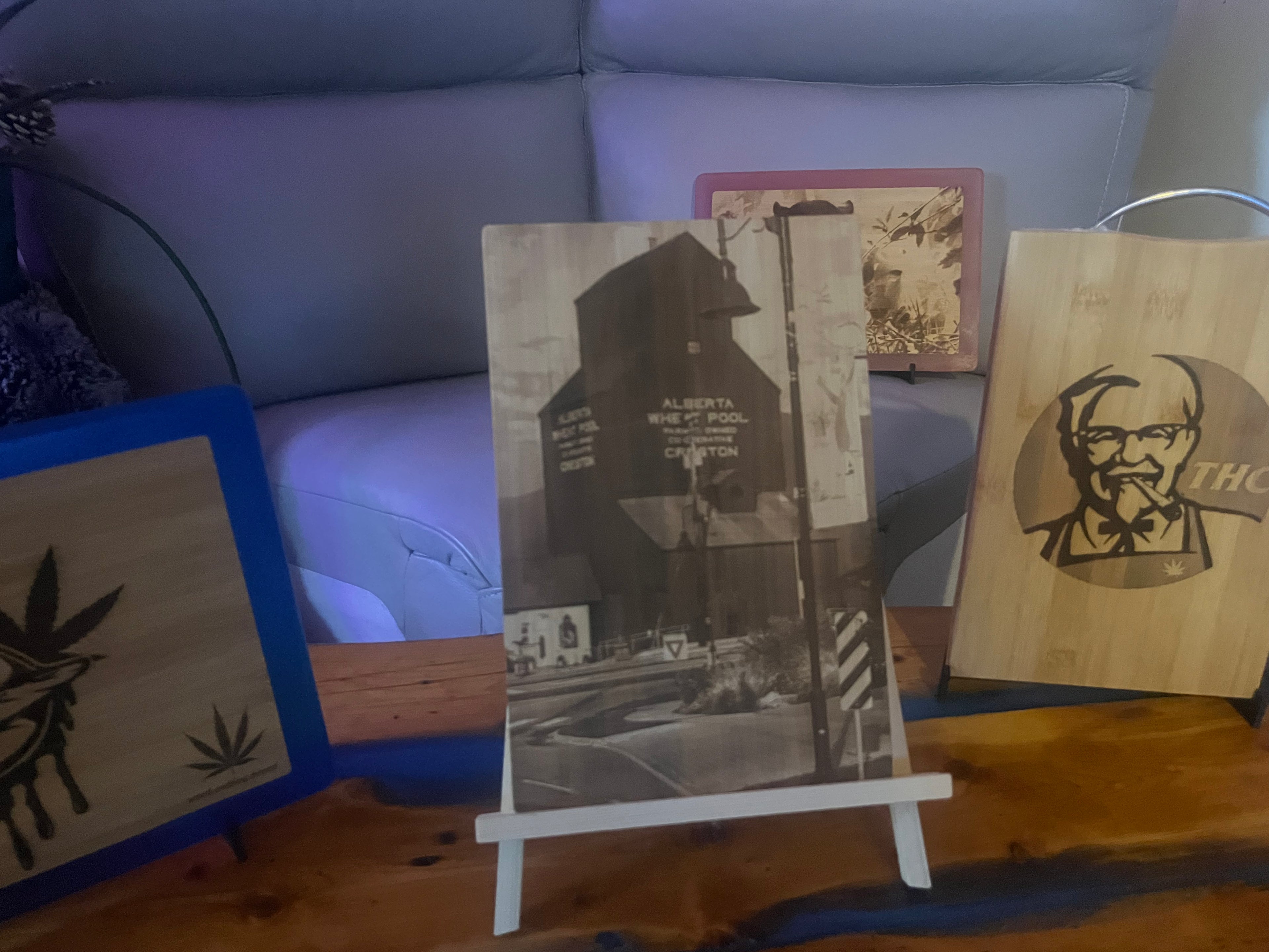 Decorative bamboo Board – Package 2 board 20 x30 / 24 x 34 cm